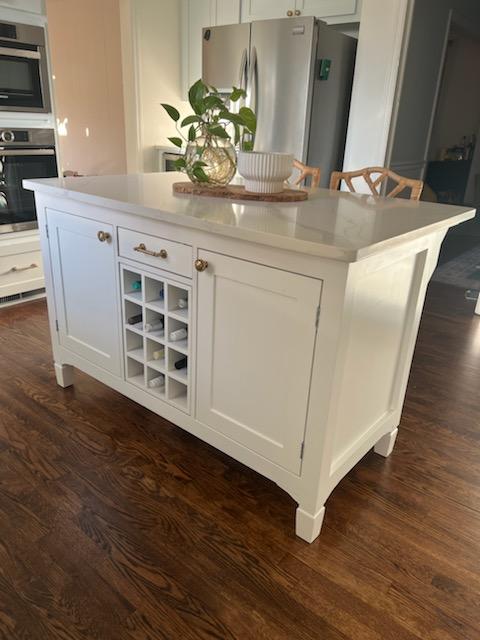 Kitchen Island Left Angle