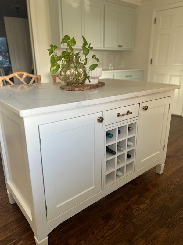 Kitchen Island Right Angle