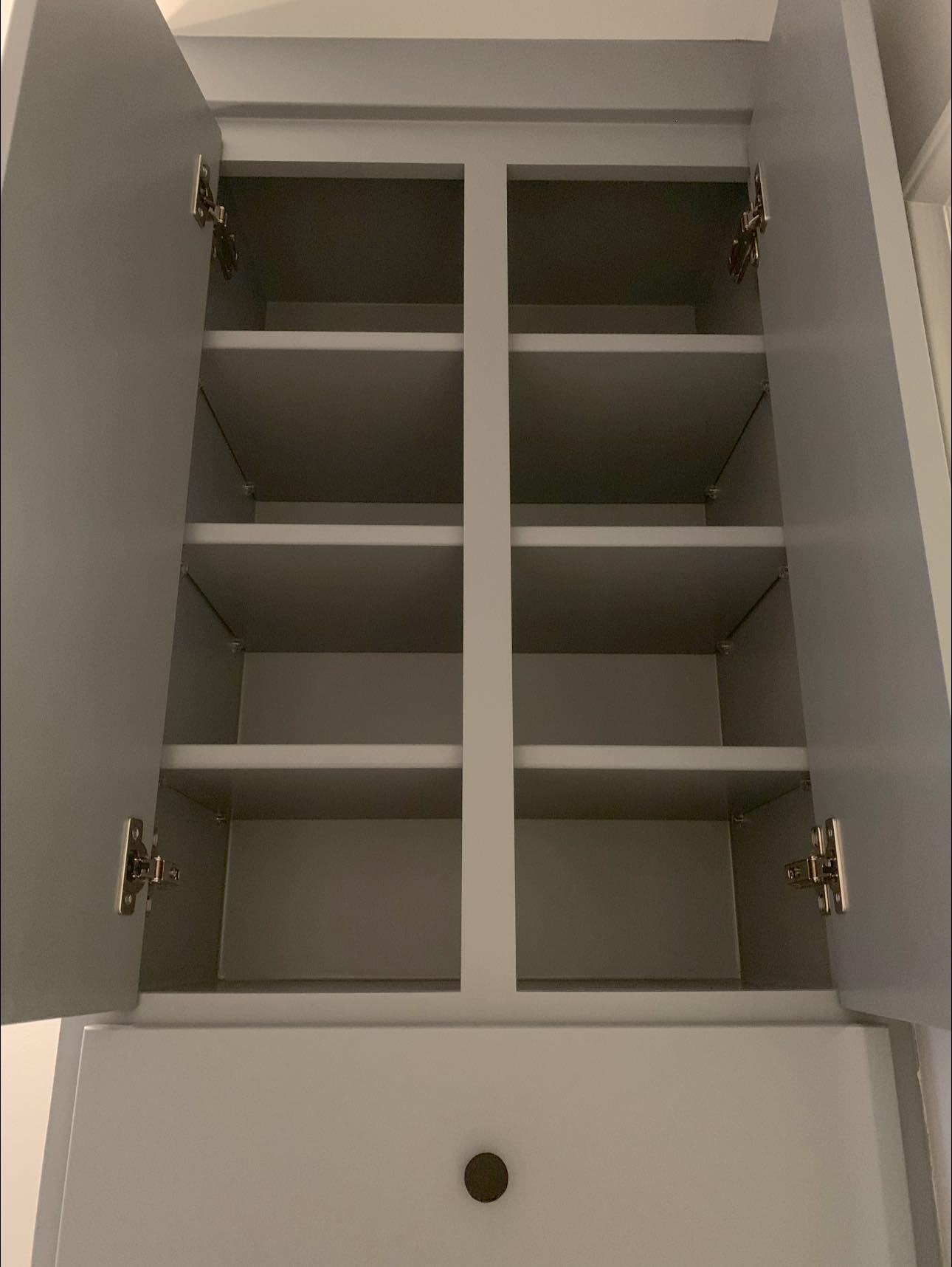  Bathroom Cabinets Upper Shelving Photo